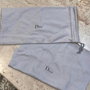 Christian Dior Sunglass Bag and Dustcloth